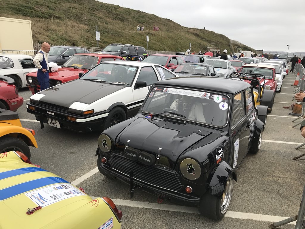 Great scenes @WatergateHill today #SpeedHillClimb #PetrolHead #WatergateBay