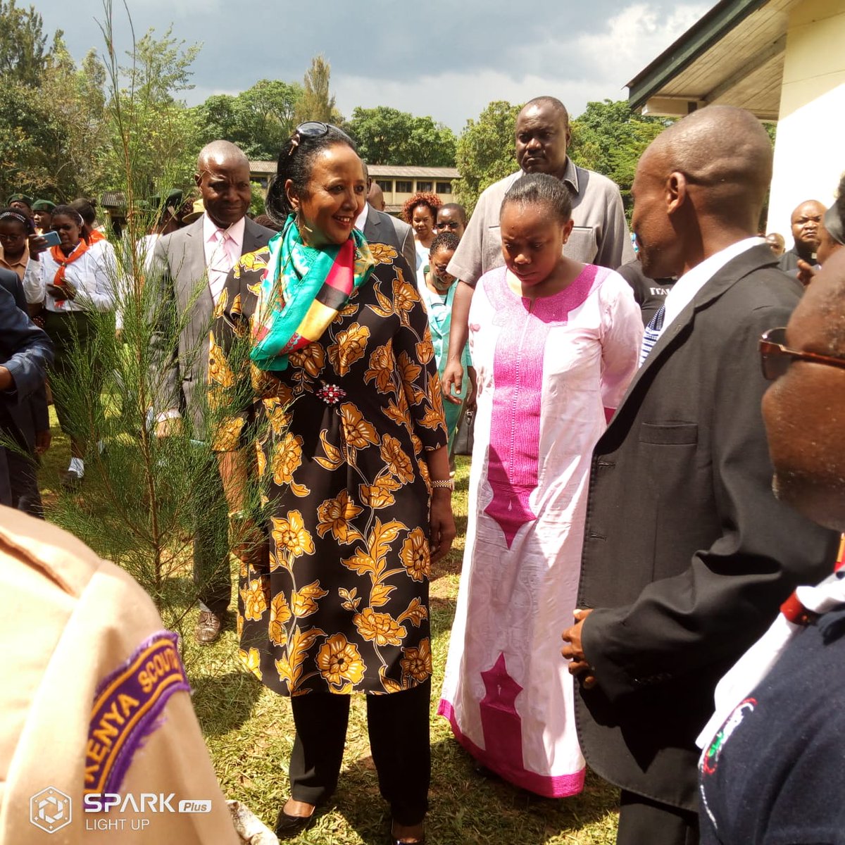 DruSimiyu's tweet photo. Together with Amb @YvonneKhamati  as we received CS for education Hon. Dr @AMB_A_Mohammed at Eregi TTC (ranked best performing Teachers Training College in Kenya, 2018) https://t.co/OgEjow928w