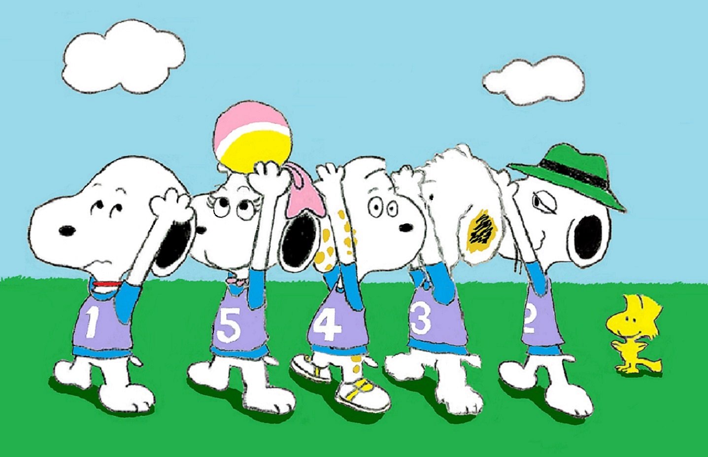Sima イラスト スヌーピー 運動会 ボール送り Illust Snoopy T Co 7pitad6ck2 Twitter