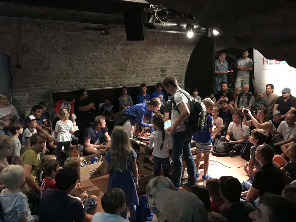 War mega spannend 😊<a href="/MakerFaireZH/">Maker Faire Zürich</a> #MFZH18