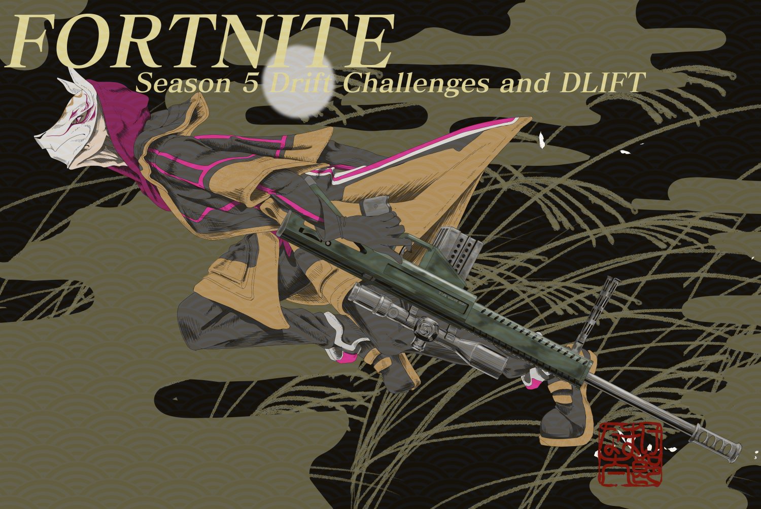 なまけ太郎 A Twitter ドリフト描いてみたー 前のレッドナイトでいっぱいイイネ頂いてやる気が出たので 1日半で描けました いつもは途中でやる気をなくして４ ５日かかる ｗ ヘッダー用にいいかなと思って横長ﾃﾞｽ Fortnite Fortnite フォート