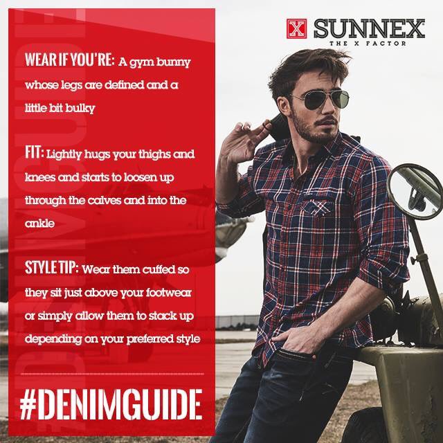 We are all stuck in the phase to pick the right jeans but don't know where to start. 

Guys! here's your #DenimGuide for slim fit jeans.

#SunnexJeans #DareToBegin #Sunnex2018
 #Sunnex #Mensfashion #TheXFactor #Denim #Jeans #Tshirt #Shirt #Trousers #ManFashion #MenStyle