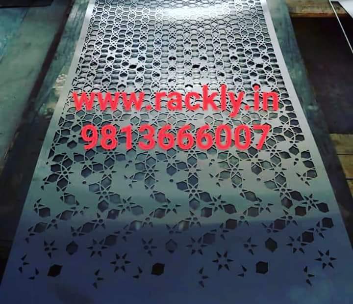 RacklyCraft's tweet photo. #rackly  #jaali #lasercutting #racklycraft #lasercuttingsonipat #cnccutting #ss #jaalicutting #msjaalicutting #ssjaalicutting #interiordesign #exteriordesign #gate #grill #jaaliwork #cncwork https://t.co/4h2hl9Tv8q