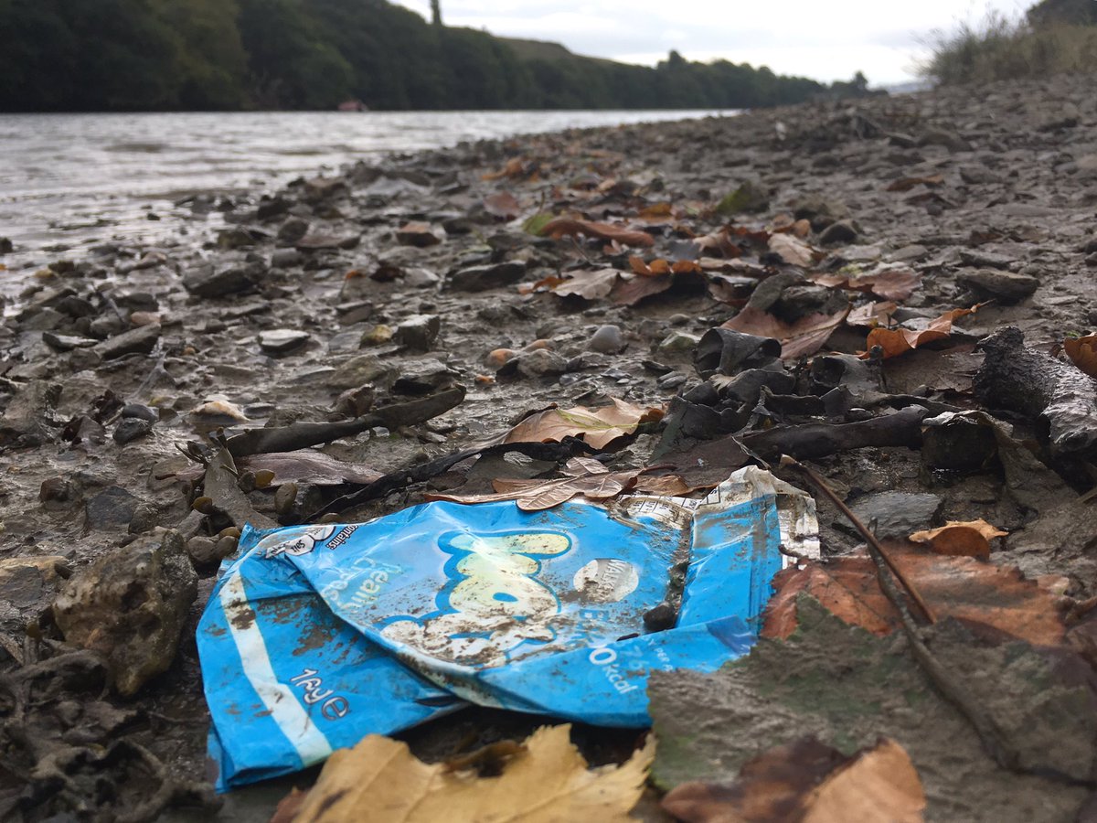 #PlasticPollutes! Picked up this @walkers_crisps #wotsits packet from the shore of a tidal estuary this morning. It looked like it'd been in the water a long time. 

When will they find #plasticfree alternatives for crisps packets?

#pollutionisadesignchoice #breakfreefromplastic