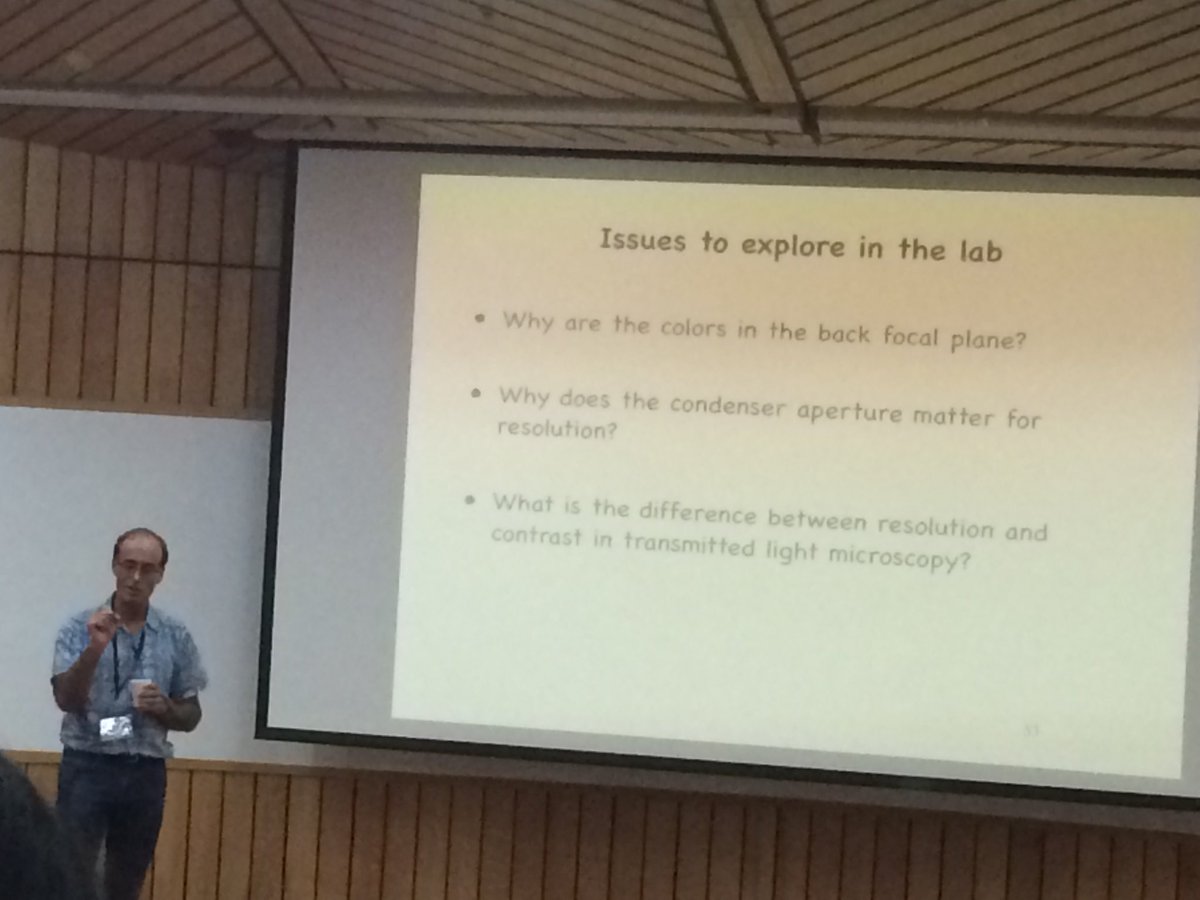 rahul_nanobio's tweet image. #ronvale explains the fundamentals of #opticalmicroscopy ⁦@NCBS_Bangalore⁩ #bmc2018 bangalore microscopy course