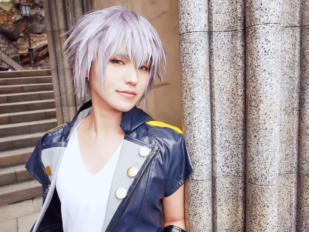 キングダムハーツ3 リク　ウィッグ　コスプレ キングダムハーツ3 リク セット済み ウィッグ 新品 コスプレ 【公式通販】