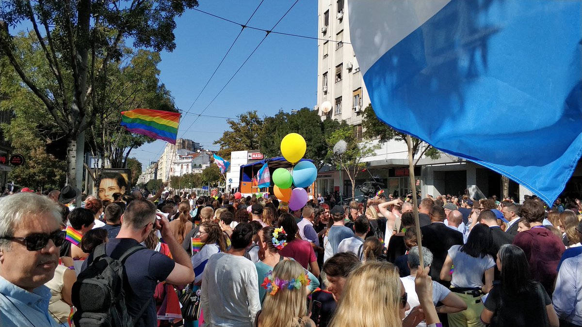 Pred početak šetnje #belgradepride #belgradepride2018 #bgpride #pride #lgbt
