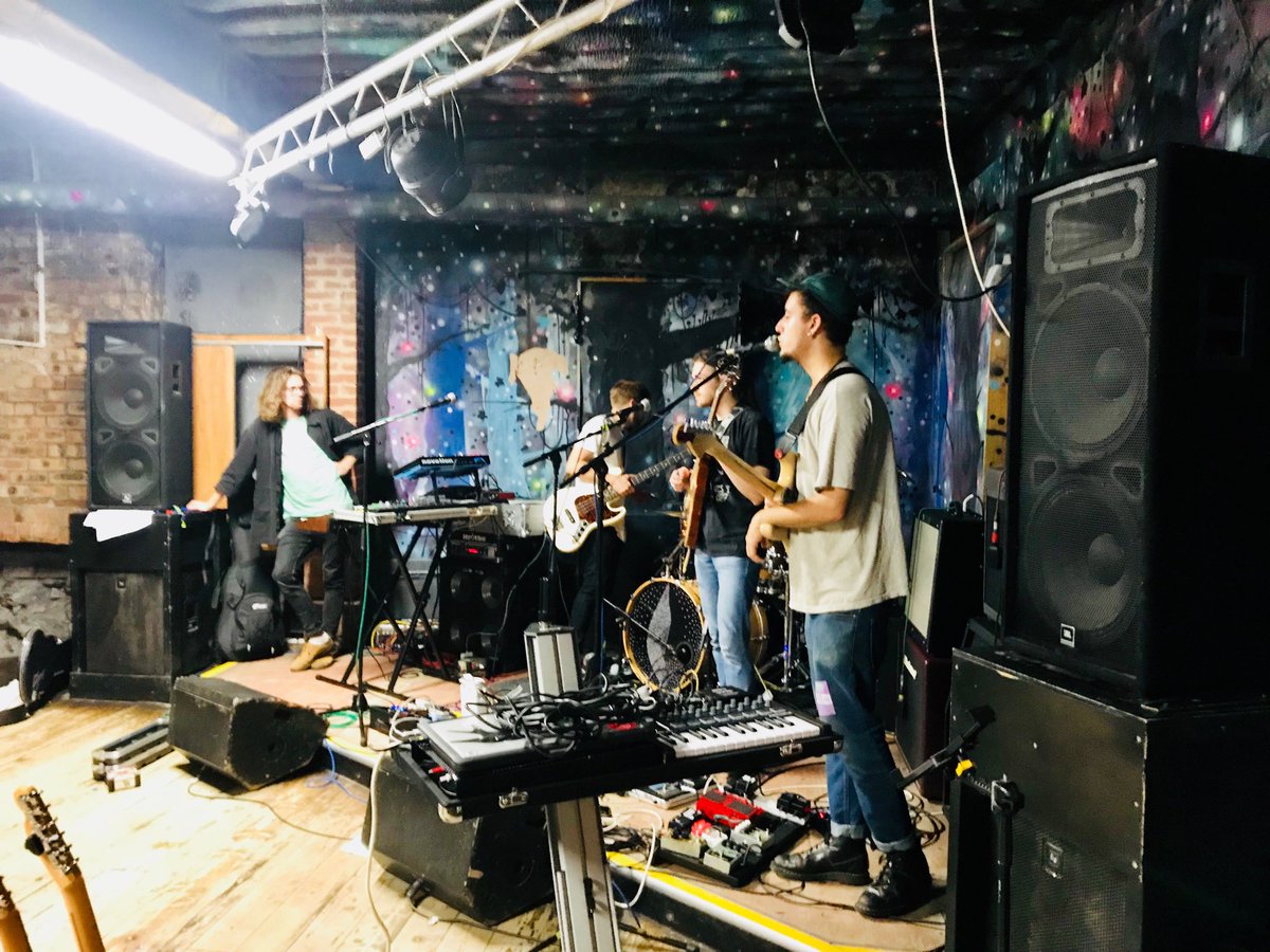 dan_wardle's tweet photo. ⁦Enjoying ⁦@koyoband⁩ sound checking before tonight’s gig at ⁦@MrWolfsBristol⁩ #bristol #livemusic #swallowfall https://t.co/f2KqkzKYtT