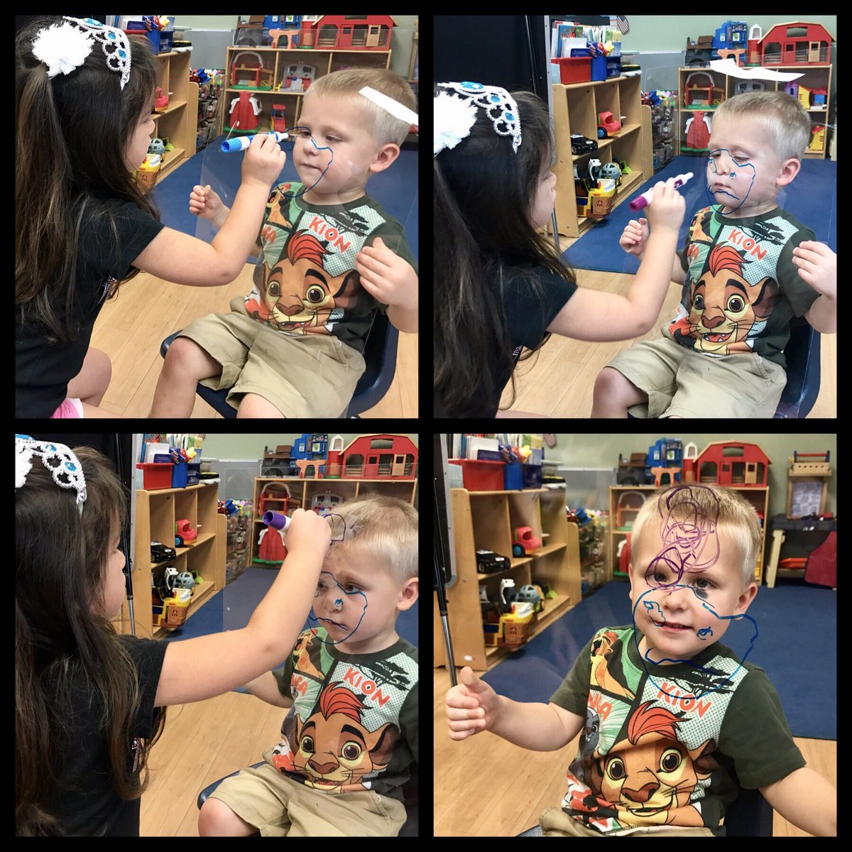 EcdcPpk's tweet photo. Our drawing a friend activity brought out a lot of giggles while at the same time strengthened our fine motor skills!
#finemotorfun
#ECDCRoos https://t.co/EyKFWQ68Oh