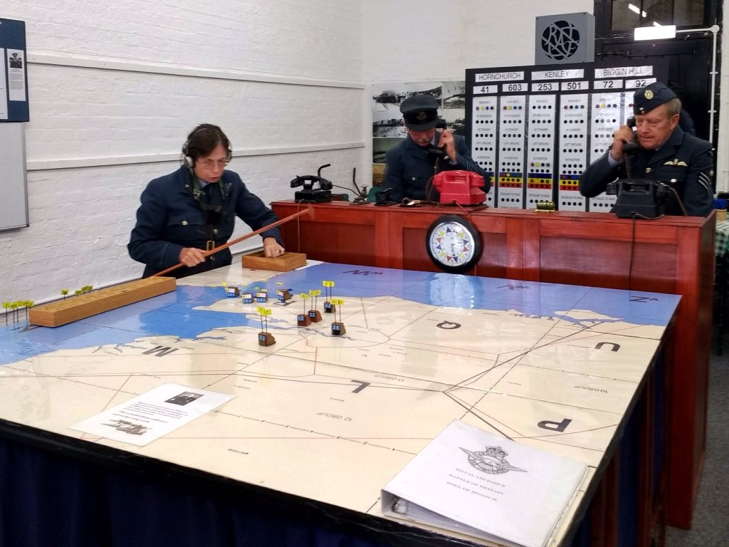 Robin_XBD's tweet photo. Superb recreation of #BattleOfBritain #OpsRoom @NewhavenFort today.
I'm sure @bentley_priory @TangmereTower @MuseumTangmere will know them #wizardshow https://t.co/RvwYuvjOyv