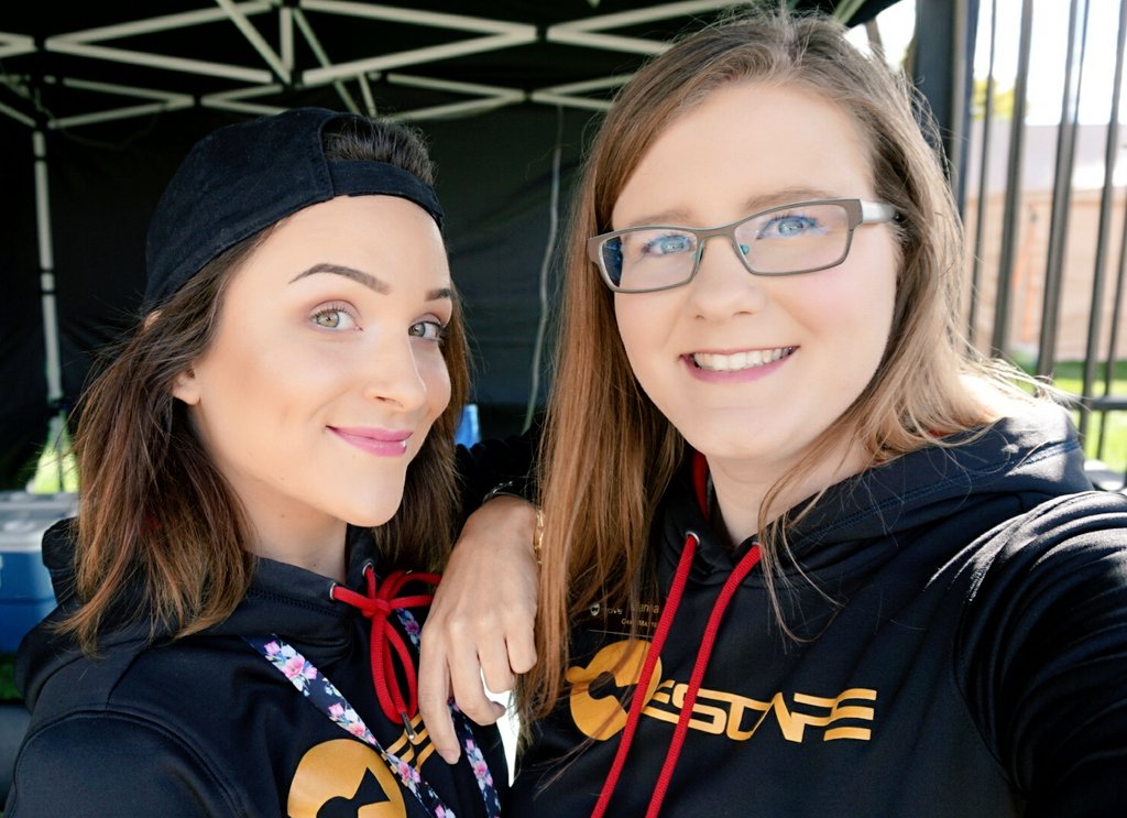 EscapeSpokane's tweet photo. 📣TODAY IS YOUR LAST CHANCE FOR EXCLUSIVE PROMO CODES AND YOUR CHANCE TO WIN A FREE PASS!!! Come see Jillian &amp; Marina on the South lawn to try our mini experience! 🔐 #escaperoom #escapespokane #spokanecountyfair #spokaneinterstatefair #spokanedoesntsuck https://t.co/lv2DknavSn