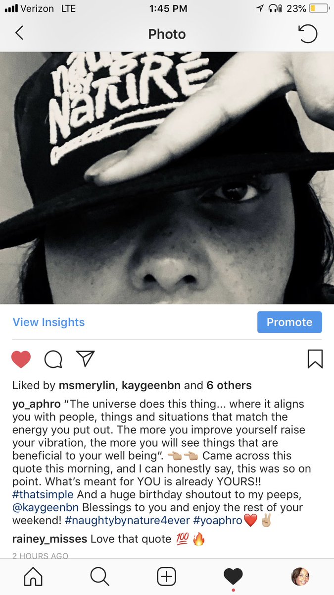 aphroaphroditev's tweet photo. “The universe does this thing... where it aligns you with people, things and situations that match the energy you put out. The more you improve yourself raise your vibration, the more you will see things that are beneficial to your well being”. 👈🏼👈🏼 #thatpart #yoaphro❤️✌🏼 https://t.co/kGQ23KtKT3