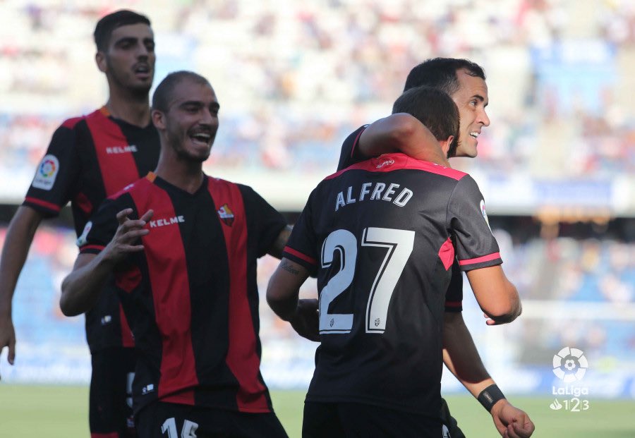 Gran victoria en Tenerife!!! Este equipo se lo merece!! Feliz por marcar mi primer gol con el <a href="/cfreusdeportiu/">CF Reus ⚽️</a> en #laliga123 !!