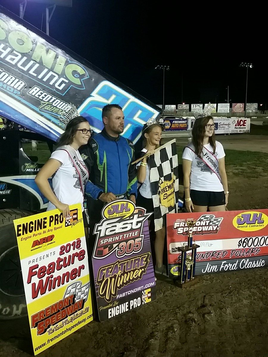 FremontSpeedway's tweet photo. Shaffer wins $10K Jim &amp; Joanne Ford Classic at Fremont 

https://t.co/dnSW8H8C0x https://t.co/5BIBHX3ctR