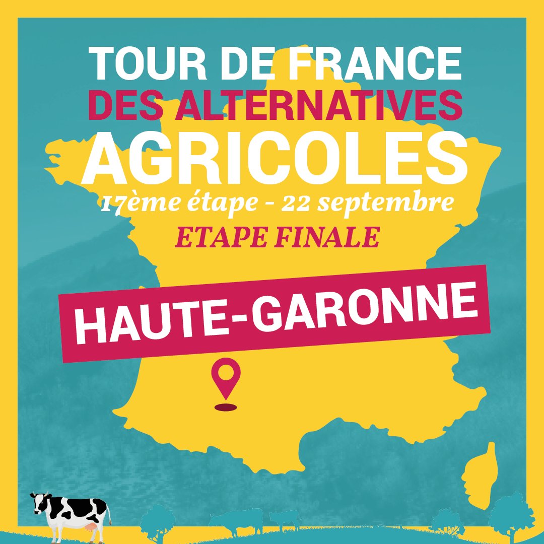 LesJeunesG's tweet image. Durant tout l'été, @LesJeunesG ont parcouru la France à la rencontre de ceux qui nourrissent l'avenir. 👉 Les deux étapes finales du #TFAA auront lieu simultanément en Seine-Saint-Denis et en Haute-Garonne le samedi 22 septembre ! 🥕🌱🐣🐝 🌾