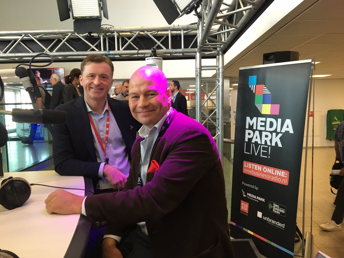 Day 3 <a href="/IBC2018/">International Bamboo Convergence</a>..  nu Kris Langbridge van Red Bee Media met een zeer interessant uurtje Tech Talk! Stay tuned.. mediapark.nl/ibc #mediaparklive