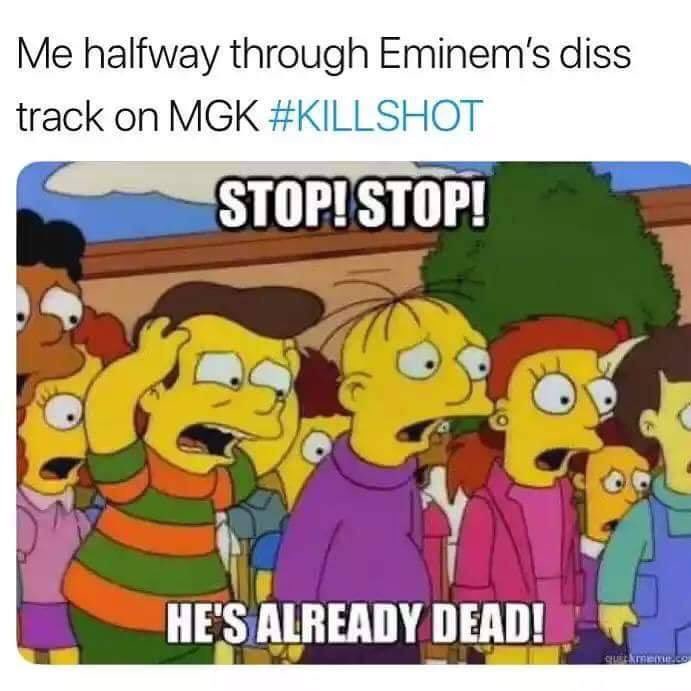DanielGrayWorld's tweet photo. @Eminem DESTROYED @machinegunkelly. I don’t know where the funeral will be but I’ll def be at Em’s #AfterParty #Repass cause he came hard with that #Killshot https://t.co/pf8CtnN0vz