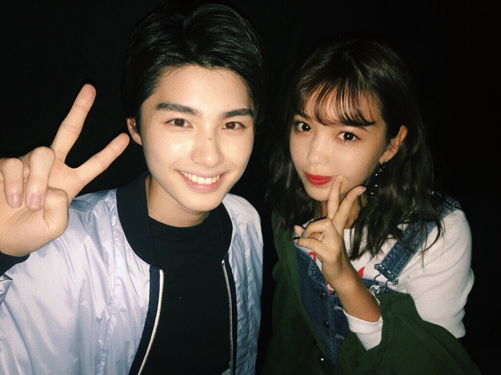 久々のきょーやちゃん。可愛い😎笑 POPのメンズモデルとして沢山頑張っ