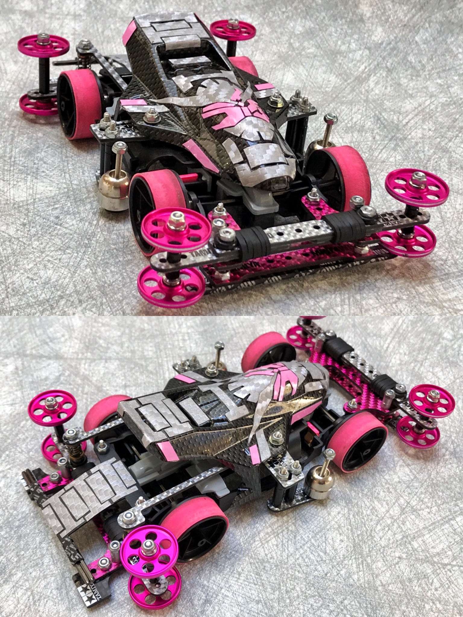 ■激レア　ミニ四駆　完成品　加工　アバンテ　仮面ライダーダブル　ヒート・メタル風 ミニ四駆【タミヤ公式】🚗🏁 on X: 