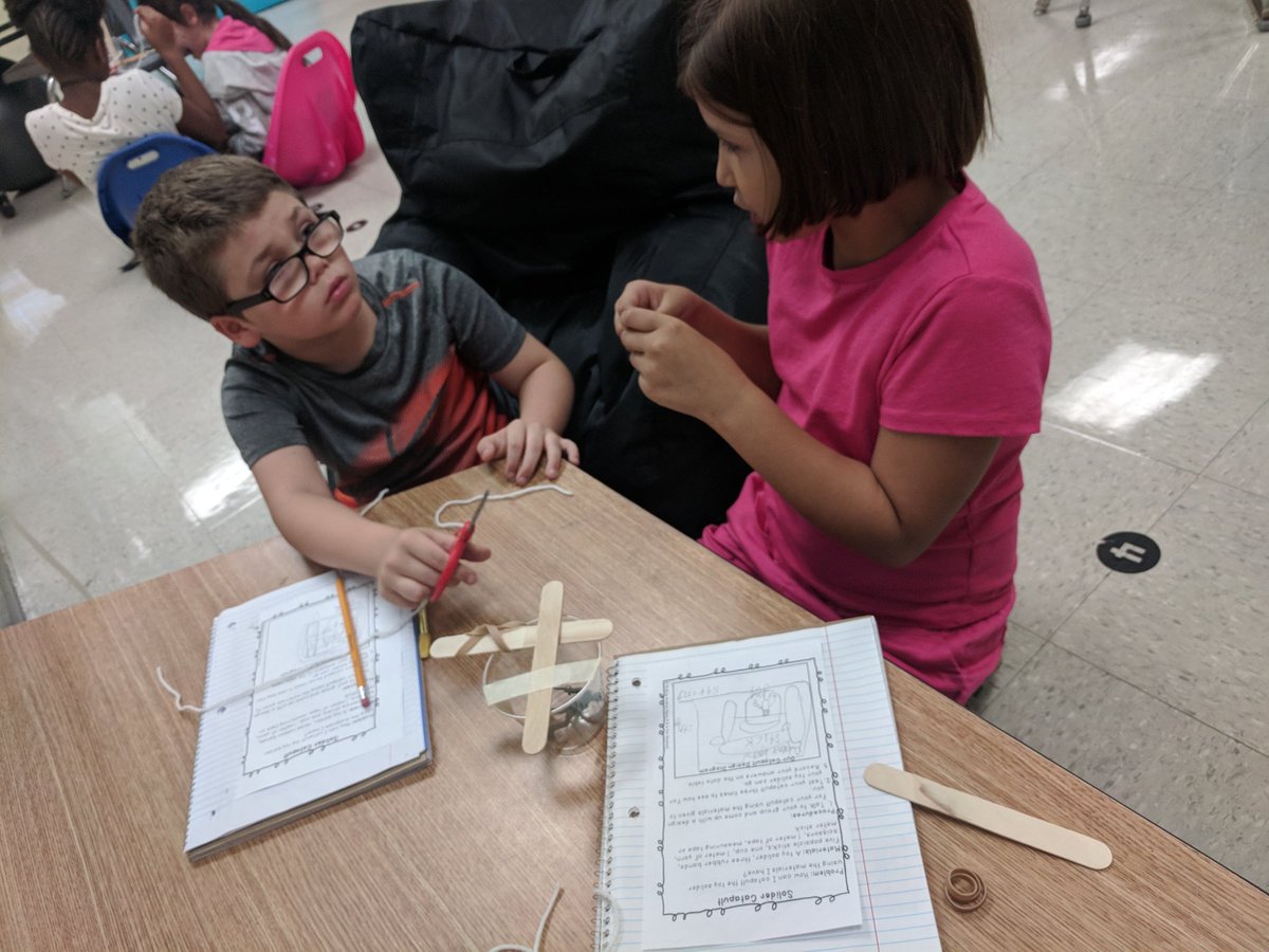 MrsTAndersen's tweet photo. Our 3rd grade scientists used mechanical energy to create and use catapults. @HCPSSummerfield @HCPSArea5 #WeClimbTogether @HCPSElemScience https://t.co/UNsbduzrqH