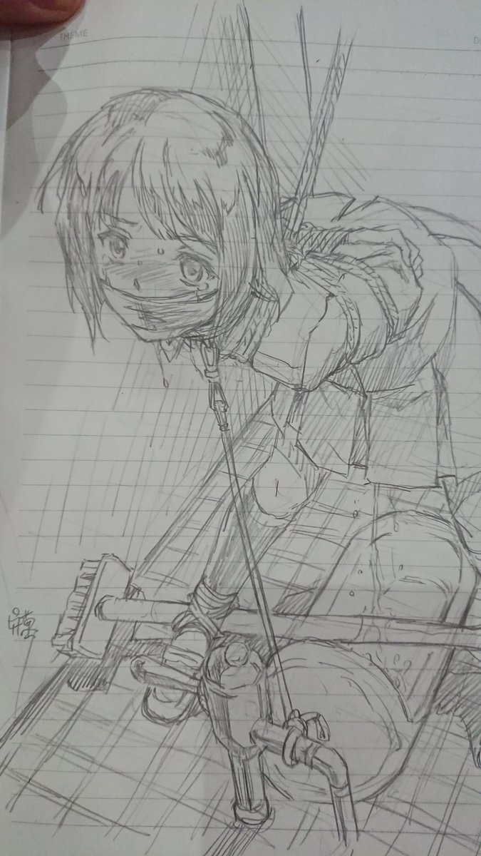 ট ইট র ムームー 夢かき屋代表 ノートに絵を描きますと言って 縛られてお漏らししてる女の子 描くとは誰も思うまい まじ素晴らしい 笑 イラストはピザ萬さんに描いて貰いました