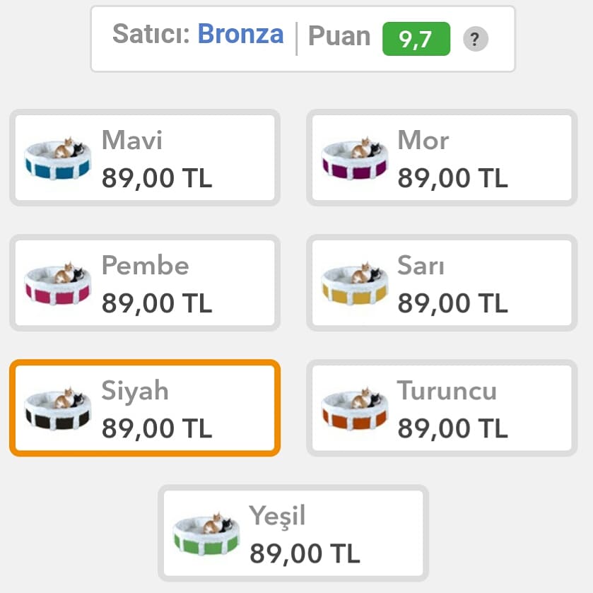 Bronza Pool Kedi ve Köpek Yatağı
65 x 50 x 20 cm (uzunluk - genişlik - yükseklik)

hepsiburada.com/bronza-pool-ke…
#pazar