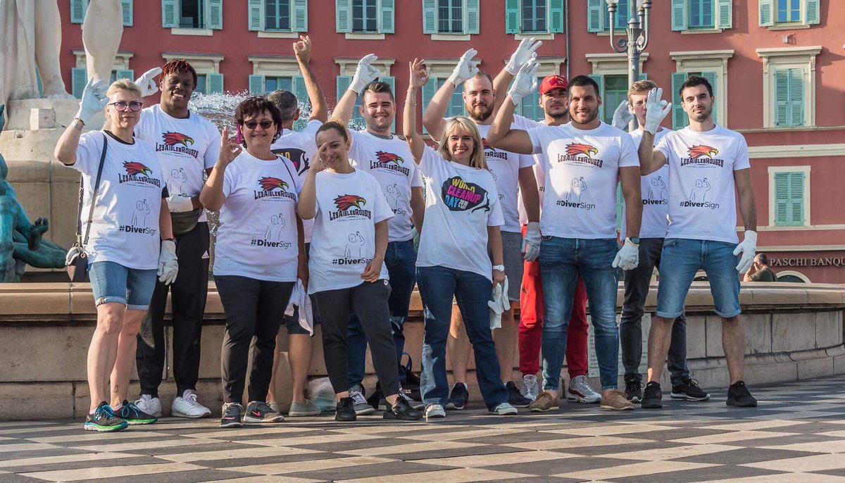 Dansnosbulles's tweet photo. #Diversign #WorldCleanupDay2018 https://t.co/ykhCAmleYf https://t.co/ntxIGuz9t3