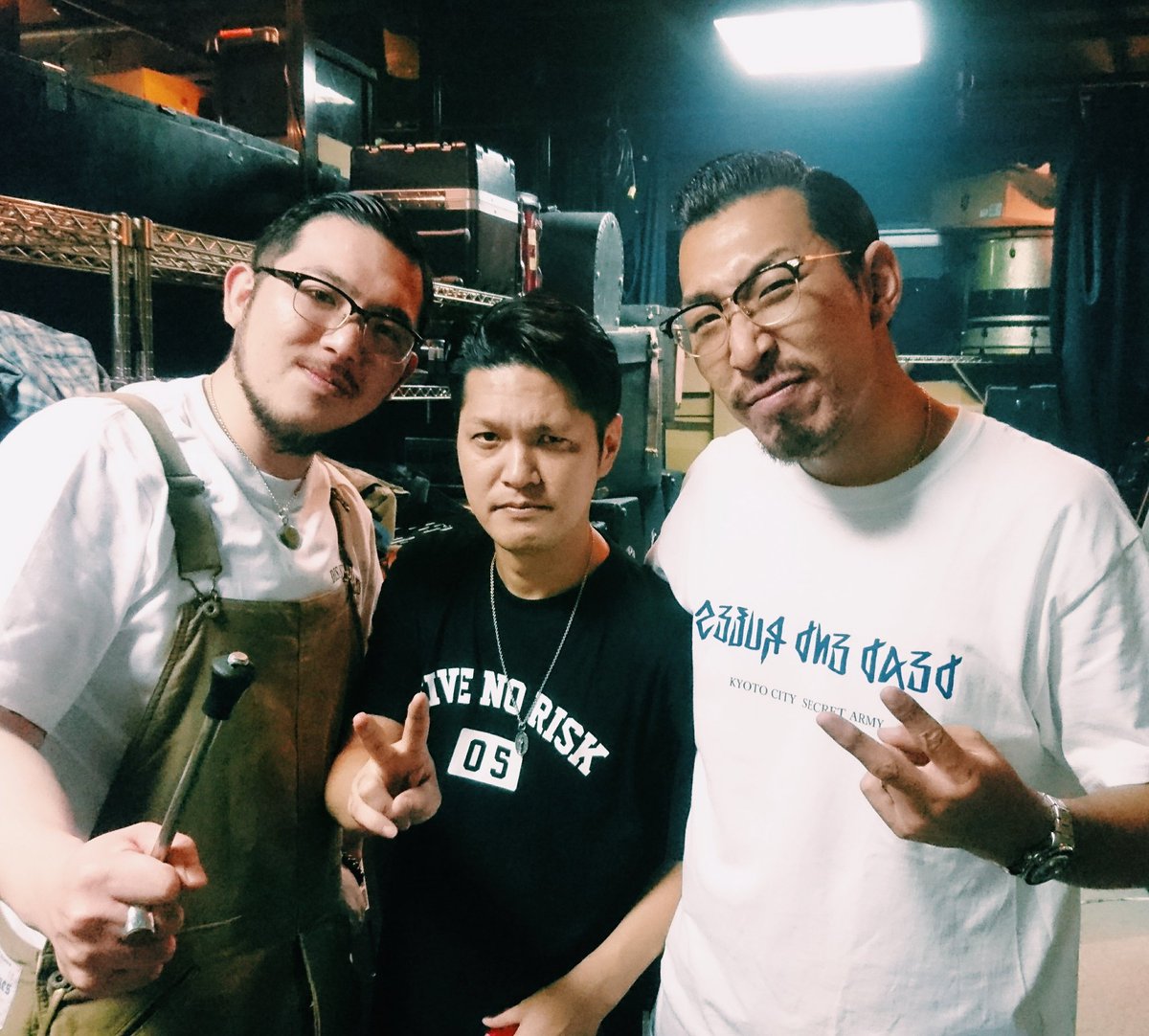DISASTER_POINTS's tweet photo. 岡崎CAM HALL『OKAZAKI CRUSHER vol.1』みんなありがとう!初岡崎最高やった!空気なくて死ぬかおもたけど!またお邪魔させて下さい!今から打ち上げじゃ~!!
#KiM #thedisasterpoints #deadendrules https://t.co/5Y03ZbrL3p