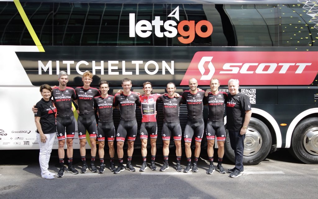 #LaVuelta18: The real heroes of the moment... Our 8 riders, and Gerry and Val Ryan - our owners and the reason this team and this dream exists. We owe you more than words.