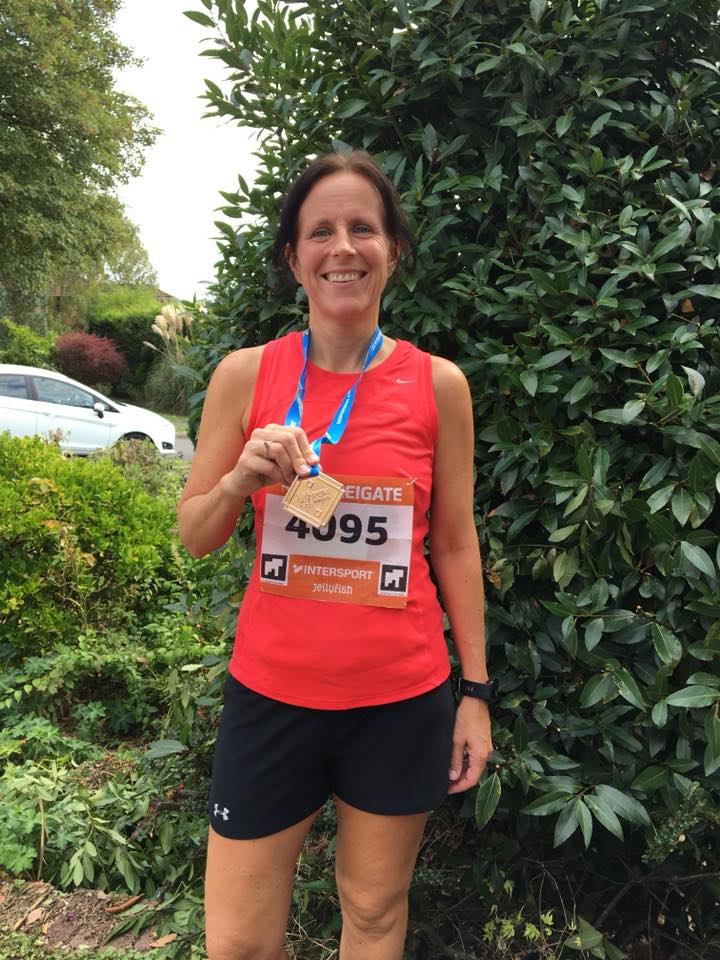 First half marathon completed! In 1:59. Thank you #RunReigate it was a pleasure! Now I just need to pick up the training a tad for the marathon in April! 😉