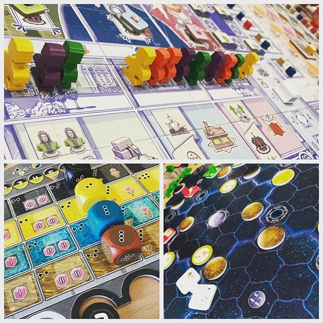 Pinkus68's tweet photo. #diceinspace #lisboa #solariusmission and lots of other #boardgames at a wonderful gaming weekend. 😃 https://t.co/78cosP6oBc https://t.co/aKDAUTlHuA