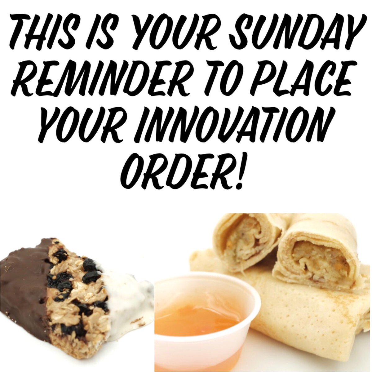 innovationfit's tweet photo. To place your Innovation order -email Innovationfoodorders@gmail.com or on the website https://t.co/7lmBG7LuVz 
#beprepared #weightloss #healthylifestyle #eatclean #cheatdayrules! https://t.co/v1iIR05TK5