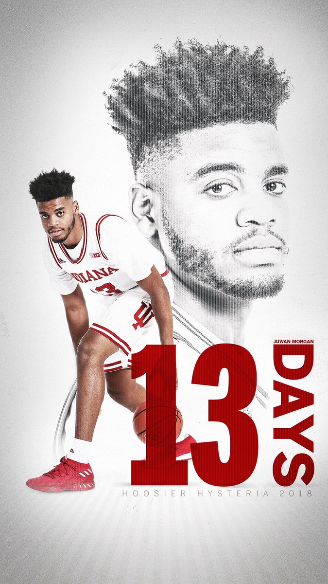 IndianaMBB's tweet photo. Less than 2 weeks 😏

#HoosierHysteria https://t.co/ogWqxf93oi