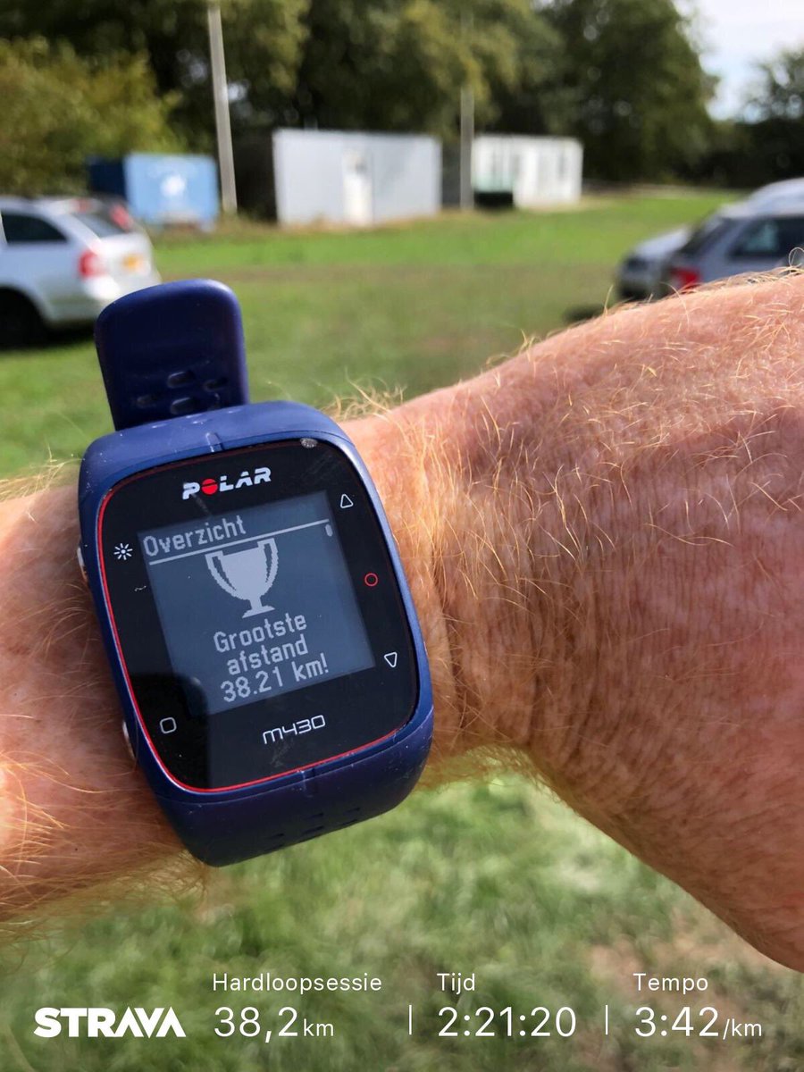 Lekker rondje gerend vandaag. Onderweg de halve van Cranendonck gewonnen! 
#fysio2 #runsupplies #hardlopen #halvemarathon #chicagomarathon