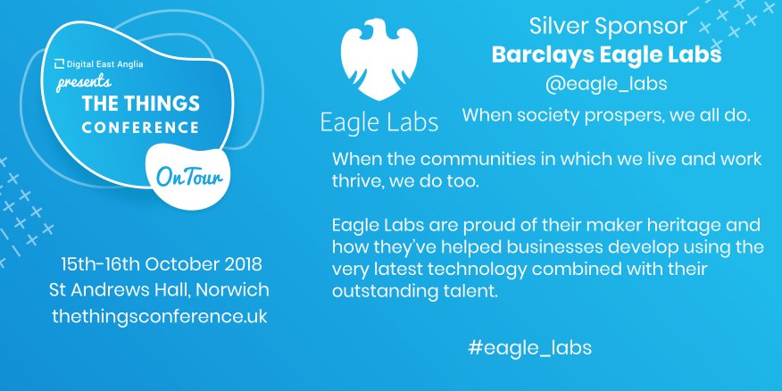 The Things Conference on Tour UK (@ttn_uk) on Twitter photo The <a href="/eagle_labs/">Eagle Labs</a> boast a proud maker heritage that's been supporting #UKInnovation and we're proud to be supported by them.
Their expertise will also be available to our first #Hackathon cohort thanks to Mentor <a href="/jonesDE10/">Sharon Jones</a>, @eagle_labs_NWI, @Eagle_LabsCambs & @eagle_labs_bmth The <a href="/eagle_labs/">Eagle Labs</a> boast a proud maker heritage that's been supporting #UKInnovation and we're proud to be supported by them.
Their expertise will also be available to our first #Hackathon cohort thanks to Mentor <a href="/jonesDE10/">Sharon Jones</a>, @eagle_labs_NWI, @Eagle_LabsCambs & @eagle_labs_bmth