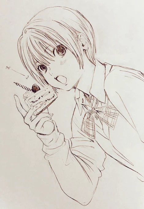 今日いくつかお祝いの言葉をいただいたので……何歳になったんでしょうね〜? 