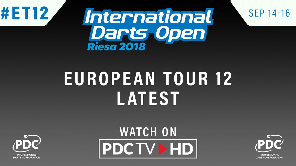 LAST UP | He's the crowd favourite but can <a href="/MarSchindler180/">Martin Schindler</a> complete our quarter-finals line-up?

Ryan Searle v Martin Schindler

📺 Watch #ET12 on PDCTV-HD
▶️ Results &amp; streaming info: pdc.tv/node/7735