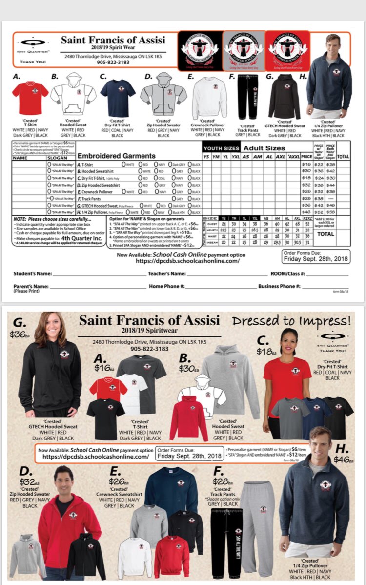 DpAssisi's tweet photo. SFA Flames 🔥 show your SFA Spirit New spirit wear is available & sample sizes are available in our foyer starting tomorrow afternoon #sfaalltheway #sfaspirit @Trusteehobin https://t.co/p3rz7BNeFI