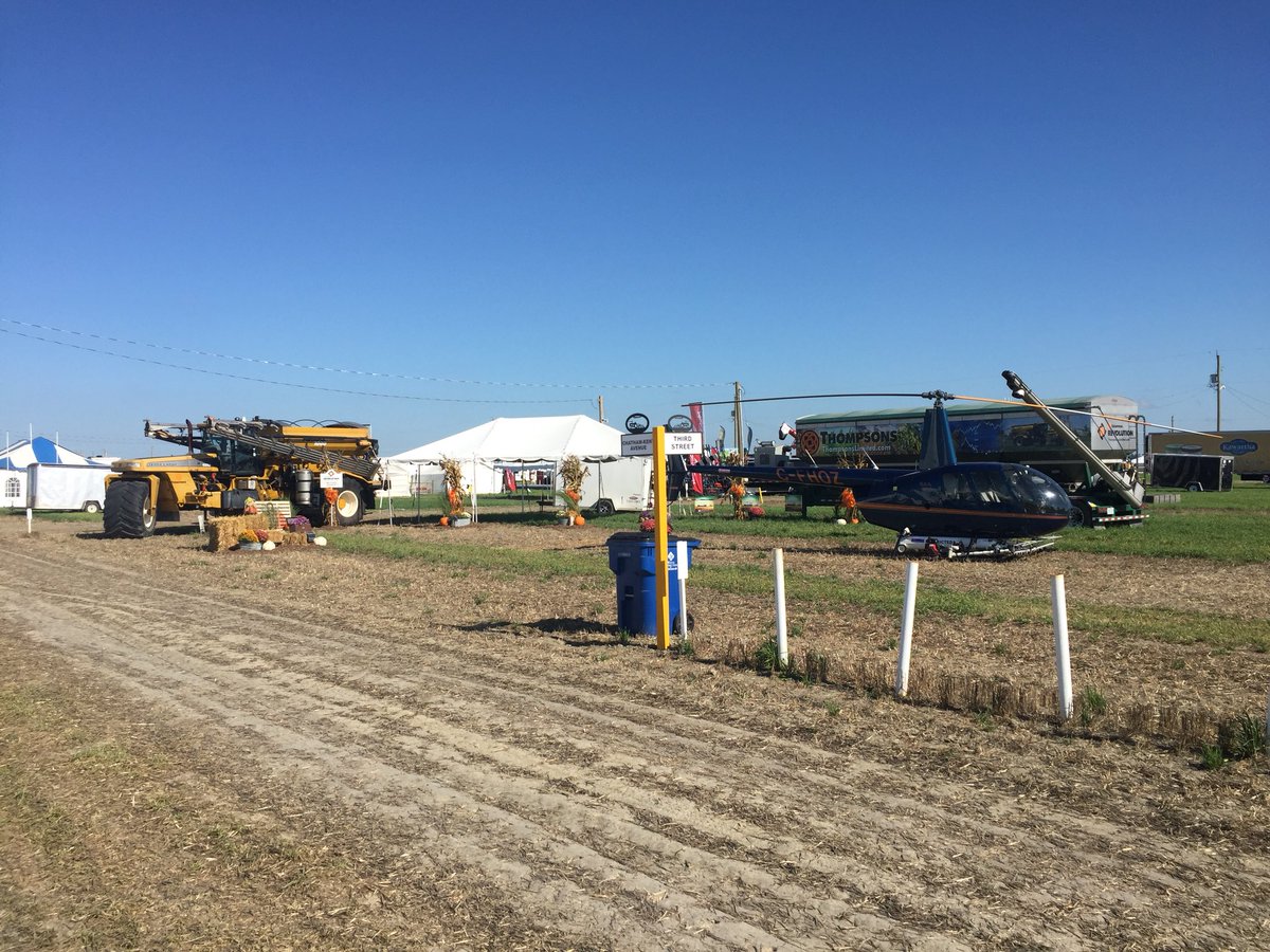 pcjejohnston's tweet photo. Come check out Thompsons at the International Plowing Match in Paincourt. We are the corner of Chatham-Kent Avenue and Service Road 4. Revolutionary! https://t.co/7gzsu1RDee