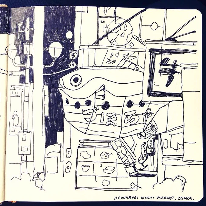 Japan sketchbook ??✏️ 