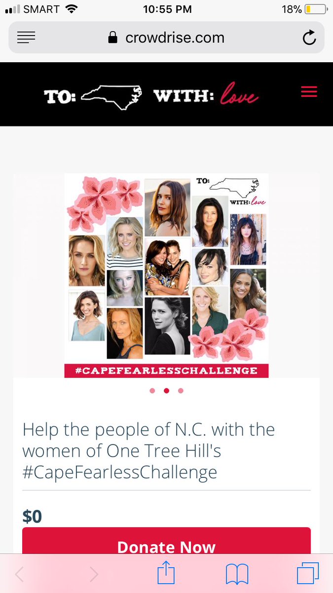 HEEapsofJoy's tweet image. The Women of One Tree Hill seriously did this!!! These ladies truly are amazing!!! Go support #CapeFearlessChallenge 👉 crowdrise.com/o/en/campaign/…