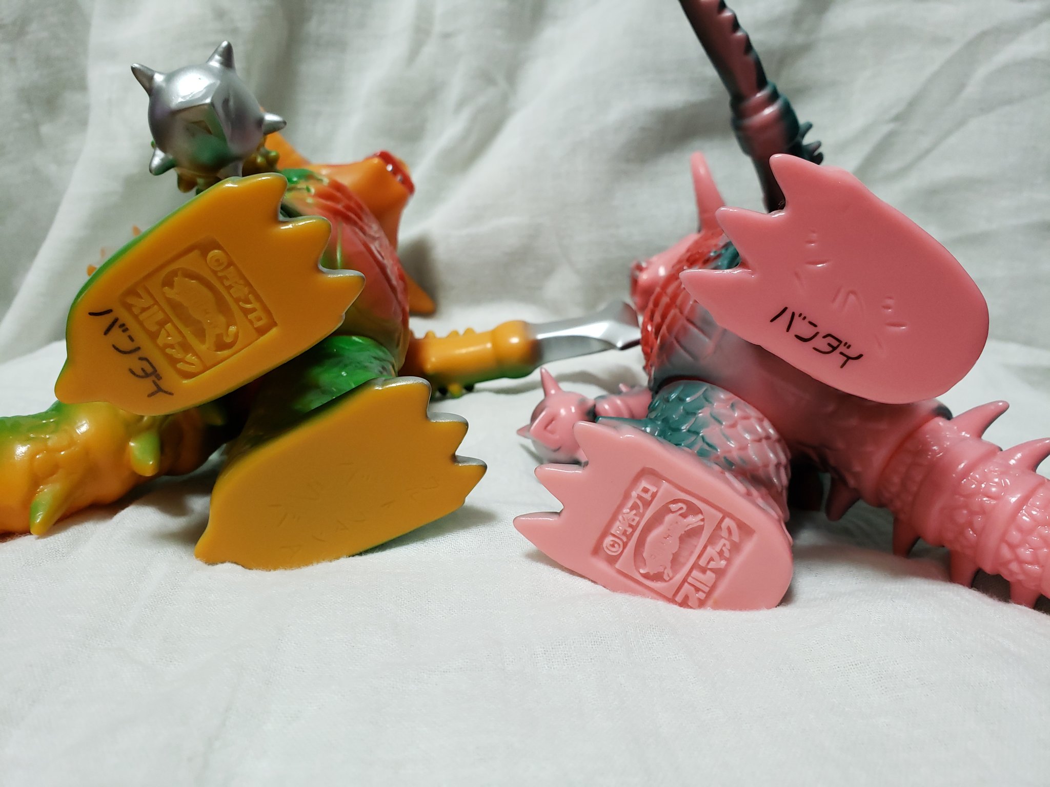 ブルマァクの怪獣シリーズ　ソフビ　バラバ ポピー ソフビフィギュア 円谷プロ ブルマァク 新復刻版ヒーロー