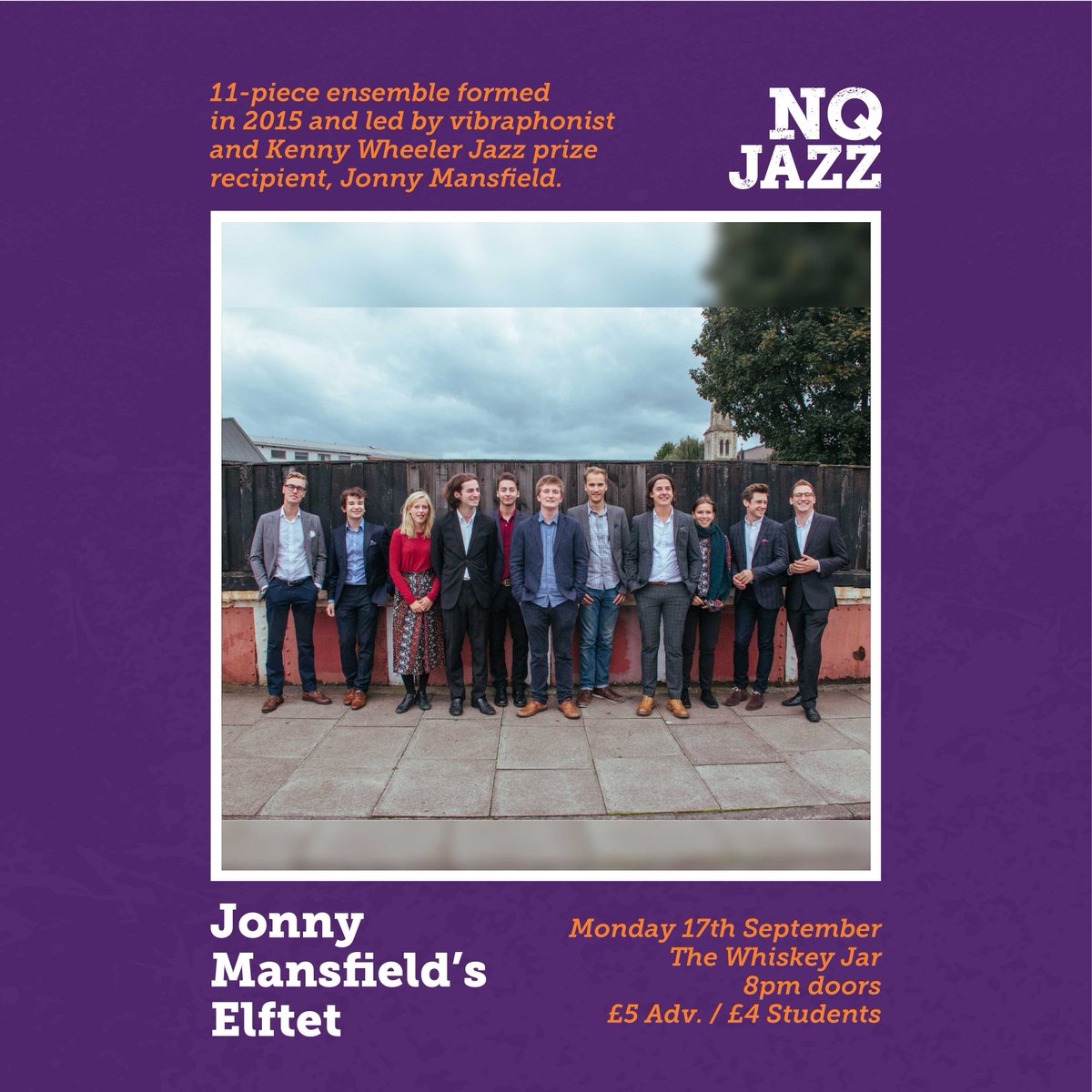 Jonny Mansfield's incredible Elftet tour comes to <a href="/WhiskeyJarNQ/">The Whiskey Jar</a> TOMORROW NIGHT! It's looking like a busy one so get down early!

Check out youtu.be/kocz6_asi0Y

Sponsored by <a href="/southerncomfort/">Southern Comfort</a> #spiritofneworleans

#jazz #manchester #livemusic #vibes #northernquarter #MCR #elftet