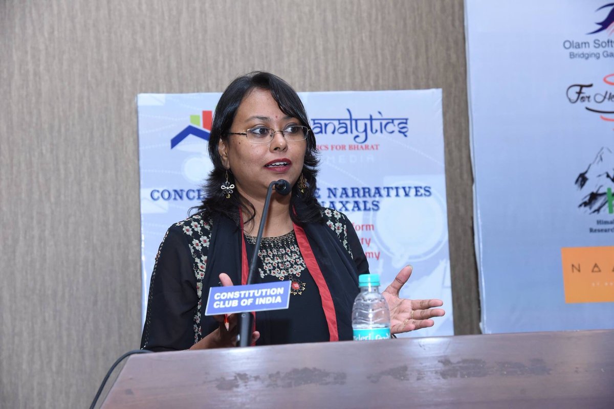 sumitragoenka's tweet photo. Addressed an august gathering on the Subject of #FakeNarratives and how does it Affect the Indian Armed forces at @ccoi_1947 ,New Delhi. 
Spoke about this subject from the HR angle, how controlling of mind is the new war. @majorgauravarya @BholaNath_BSF @pavanduggal @vinitgoenka https://t.co/twQslKnEBX