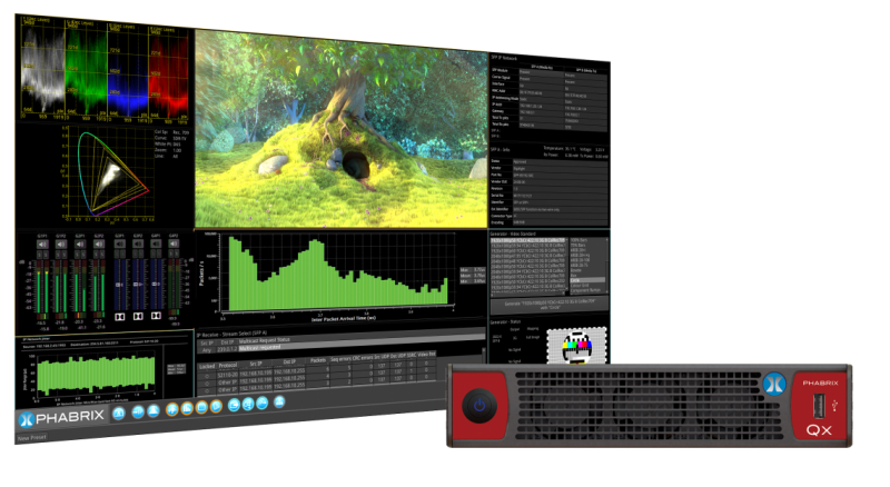BroadcastBridge's tweet photo. PHABRIX Touts SMPTE 2110, HDR, 4K/UHD and SDI Stress Tools at IBC #tmvideo https://t.co/ZjDW5Lc28g https://t.co/nCqdB3I3xu
