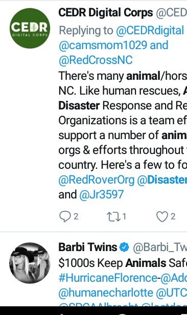 BadProductionz's tweet image. amp.heraldsun.com/news/local/art…

I've been evacuating humans, pets &amp;amp; shelters for space for days NOW.

I Work every disaster w/ a team.

☑YES they were
#DisasterAssistTeam 
#DisasterAnimals