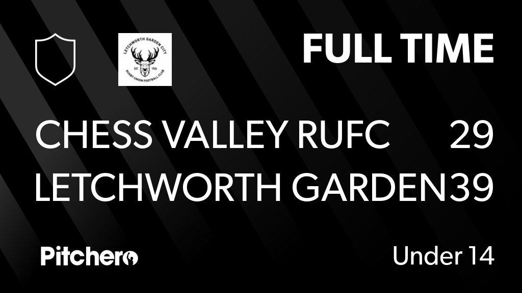 Letchworthrugby's tweet image. FULL TIME: Chess Valley RUFC 29 - 39 Letchworth Garden City RUFC
#CHELET #Pitchero
pitchero.com/clubs/letchwor…