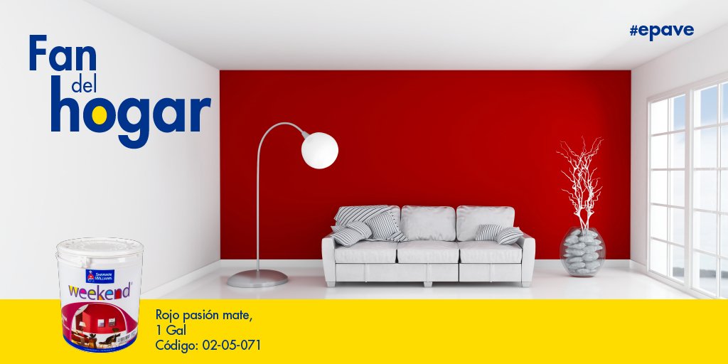 En #EPAve tenemos variedad de colores de <a href="/PinturaPura/">PURAS PINTURAS VE</a>  para darle vida a sus paredes. #Pintura #SherwinWilliams #Hogar #Remodelación