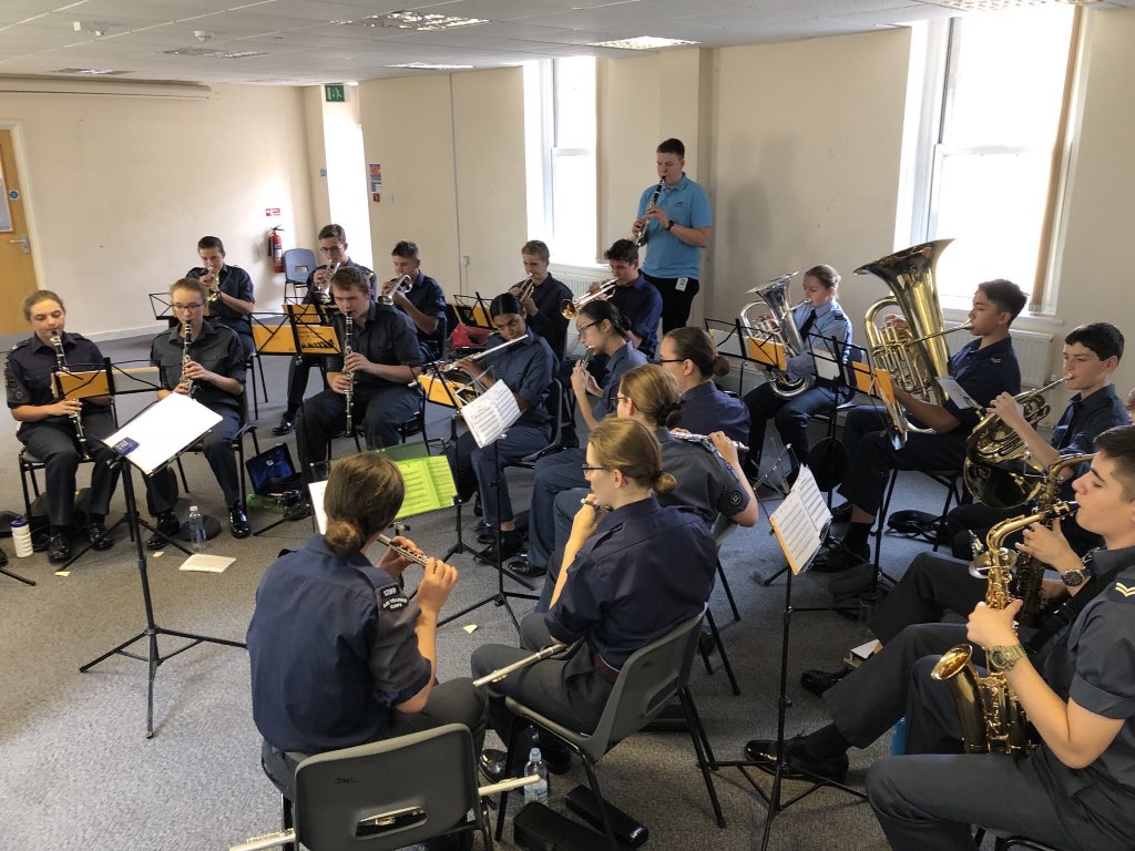 Four other 209 Cadets headed to RAF Henlow for the Central and East Region Band Practice this weekend, with an opportunity to perform today at a Battle of Britain parade in Boston near RAF Coningsby. 

#LookingFine209 #WhatWeDo #AirCadets
