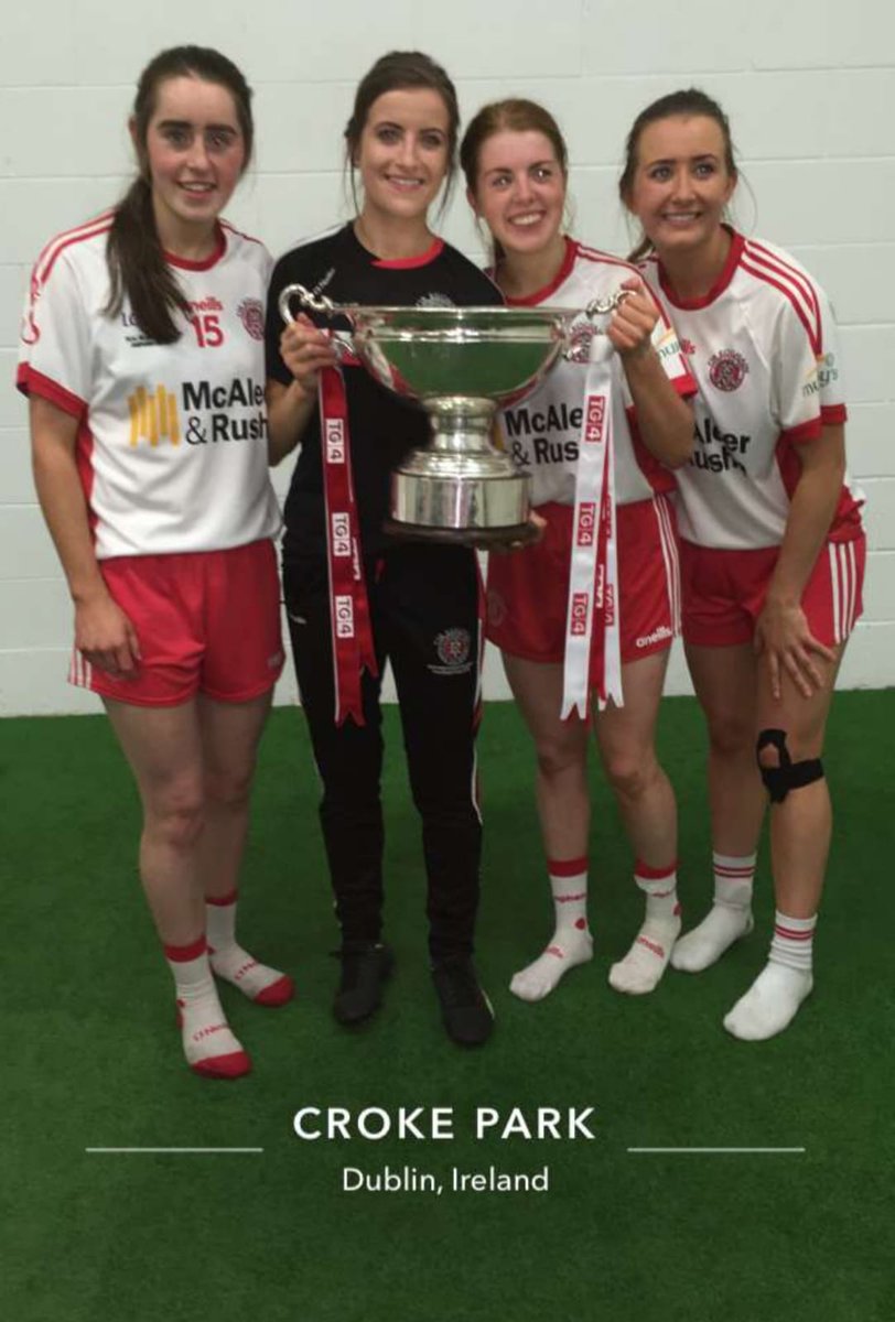 Massive congrats <a href="/TyroneLGFA/">Tyrone LGFA</a> All Ireland Intermediate Champs. Very proud of our 4 St Macs Stars <a href="/ChloeMccaffrey2/">Chloe Mccaffrey</a>  <a href="/ColleenMcQuaid/">Colleen McQuaid</a> Niamh McGirr and <a href="/slainemcCarroll/">slaine mcCarroll (slana)</a>
